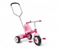 Radio Flyer Deluxe Steer & Stroll Trike pink Tricycle